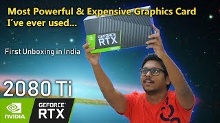 RTX 2080 Ti is here Most Powerful Graphics Card Ive ever used [upl. by Eiralih]