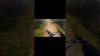 sending tricks down a470 at bikepark wales bike downhillmountainbike gopro virallikesubscribe [upl. by Meggs]