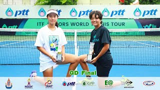 ITF Juniors World Tennis Tour J60 2 GD Final  Yuka NAITO JPN 5 Ruining WAN CHN [upl. by Keese]