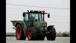 Ein echter Klassiker Fendt Farmer 312 Düngerstreuen Cabview [upl. by Ahsikym70]