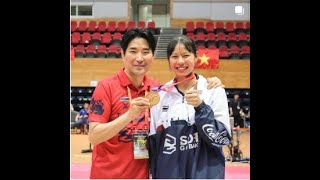 Sasikarn Tongchan  Taekwondo Highlights 2024 Paris olympic gold medalist in W 67 kg category [upl. by Sidnak471]