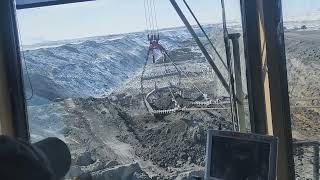 Riding on the Chief Ironsides a massive 145 million pound Dragline [upl. by Inat]