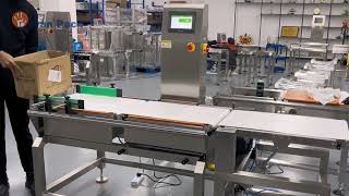 CZ400 Check Weigher Machine [upl. by Eidnas]