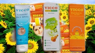 Vicco Turmeric Cream amp Vicco Face Wash Review ভিকো ক্রিম ব্যবহারের সঠিক নিয়ম [upl. by Nanahs]