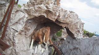 Mammut Front Seat onride HD POV Gardaland Italy [upl. by Nidnerb717]