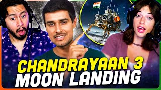 India Makes History  Chandrayaan 3 Lunar Landing Reaction  Dhruv Rathee [upl. by Thenna]