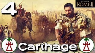 BRUTAL COLLAPSE OF THE AREVACI  Carthage  Hannibal at the Gates Total War Rome 2 Campaign 4 [upl. by Coffin]