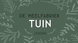 De Meelfabriek tuin in Leiden [upl. by Lavena]