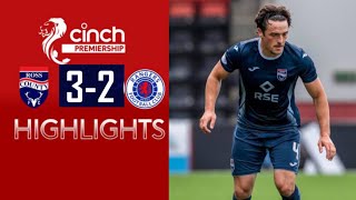 Ross County vs Rangers 32 Highlights  SPL Scottish Premiership Highlights 202324 [upl. by Tome]