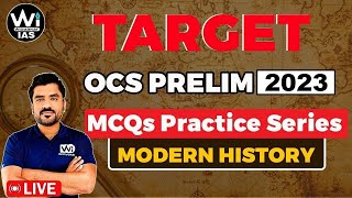 MODERN HISTORY  Prelim Specific Questions Discussion  ODISHA CIVIL SERVICS 2023  OAS ocs [upl. by Drazze]