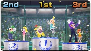 Mario Sports Superstars 3DS  Baseball  Mushroom Cup [upl. by Hoashis693]