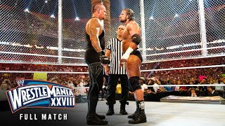 FULL MATCH The Undertaker vs Triple H — Hell in a Cell Match WrestleMania XXVIII [upl. by Arev845]