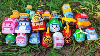 Mainan Robocar POLI Amber Helly Roy Mark Bucky Dump Max Poacher  POLI car 8 [upl. by Einnim390]