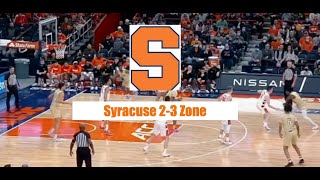 How To Run Syracuse 23 Zone [upl. by Ranita]