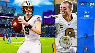 Drew Brees FINALLY Gets a Card in Madden 24 [upl. by Demona921]