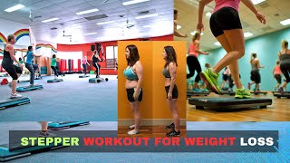 stepper workout for weight loss 🏋️‍♀️  stepper workout beginner❤️ [upl. by Leirbma]