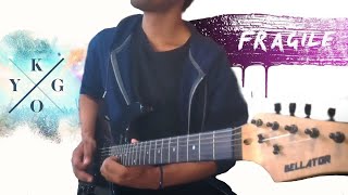 Kygo Labrinth  Fragile Electric Guitar Cover with TABS [upl. by Misaq]