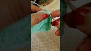 Wow what a new croche🧶 design 💚☝️💫 crochetpattern trending manishmittal103 viralvideo [upl. by Acirema]