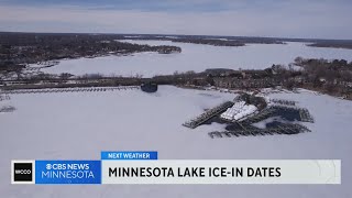 Is it normal that many Minnesota lakes are still open and not icedin [upl. by Analram]