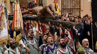 La Legión canta quotEl Novio de la Muertequot  SEMANA SANTA MÁLAGA 2024  Cristo de la Buena Muerte Mena [upl. by Gearard]