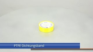 PTFE Dichtungsband [upl. by Dyche973]