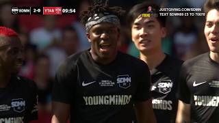 SIDEMEN FC VS YOUTUBE ALLSTARS 2018 Goals amp Highlights [upl. by Southard]