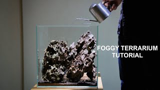 Making a Small Foggy Terrarium with DOOA Mistflow [upl. by Bathsheeb525]