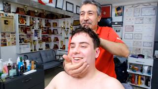 World’s Weirdest Barber CRACKS My Neck [upl. by Koloski122]