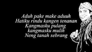 Didi kempot quotPrawan kalimantan lirikquot [upl. by Dorahs748]