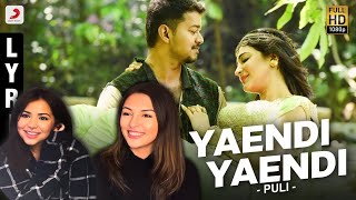 Puli  Yaendi Yaendi Video Song Reaction  Thalapathy Vijay  Shruti Hassan [upl. by Giesecke]