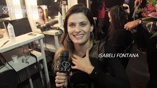 Tufi Duek FallWinter 2014 BACKSTAGE ft Isabeli Fontana  Sao Paulo Fashion Week SPFW  FashionTV [upl. by Calley]