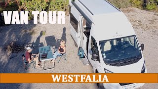 PRÉSENTATION de notre FOURGON AMÉNAGÉ  VAN TOUR WESTFALIA Colombus 540 [upl. by Gladys]