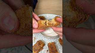 POSTRE de MANZANA en AIR FRYER 🤤 postresaludable [upl. by Ahsinuq]