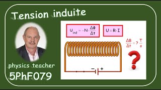 Physique 5PhF079 Tension induite [upl. by Sapers950]