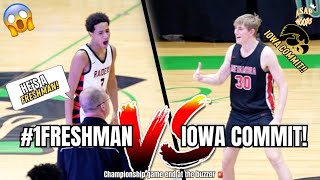 IOWA COMMIT COOPER KOCH 🆚 FRESHMAN DAVION THOMPSON GOES OFF FOR 31 POINTS Metamora🆚￼ Bolingbrook [upl. by Aerdnac]