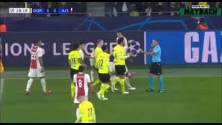 Mats Hummels red card vs ajax [upl. by Telracs979]