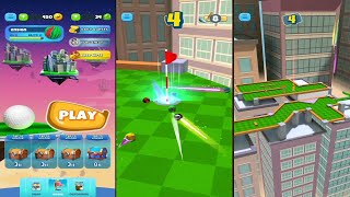 Mini Golf Battle Royale by CoolmathGamescom  free multiplayer golf game for Android  gameplay [upl. by Runkle]