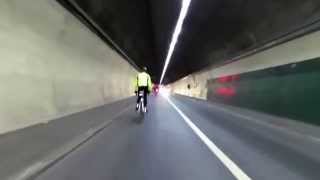 Cycling through Rotherhithe tunnel [upl. by Drescher]