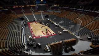 Basketball to Hockey timelapse at MSG [upl. by Kauslick]