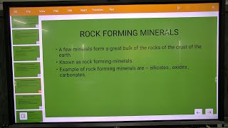 ROCK FORMING MINERALS  PETROLEUM GEOLOGY  3rd Sem PE [upl. by Aronos]