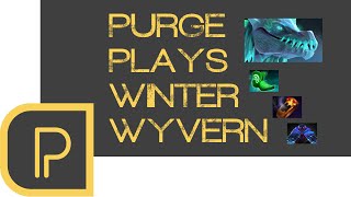 Dota 2 Purge plays Winter Wyvern  replay [upl. by Oxley]