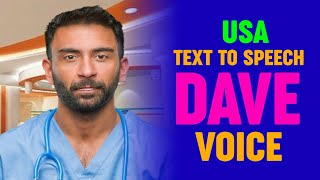 Text to Speech DAVE VOICE US [upl. by Nahsez906]