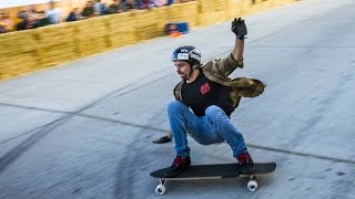 High Speed Downhill Skateboarding  Red Bull Steep Crest 2014 [upl. by Queenie]