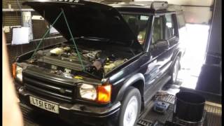 Land Rover V8 46 Discovery 2 Thor Tornado Modified Motronic Rolling Road Dyno ACT Plenum Merlin F85 [upl. by Olive]