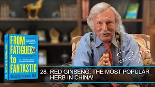 Dr Teitelbaum on Red Ginseng the Most Popular Herb in China Part 28 of 30 [upl. by Yznil923]