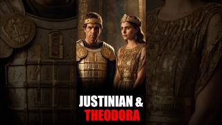 Byzantine Power Couple  Emperor Justinian And Empress Theodora history historyfacts [upl. by Prissy262]