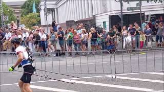 City Biathlon 2023 in Wiesbaden am 13 August 2023  Short clip 2  Biathlon Mens [upl. by Greysun]