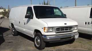 Stock 904 2001 Ford E250 Cargo Van truck 126k miles FOR SALE [upl. by Nnor]