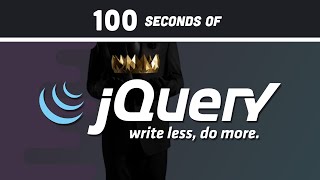 The Legend of jQuery in 100 Seconds [upl. by Nirrol662]