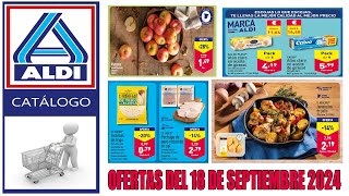 ALDI Bazar  Ofertas 🆕 ALDI  del 18 DE SEPTIEMBRE del 2024  Folleto ALDI del 18 DE SEPTIEMBRE [upl. by Hadrian]